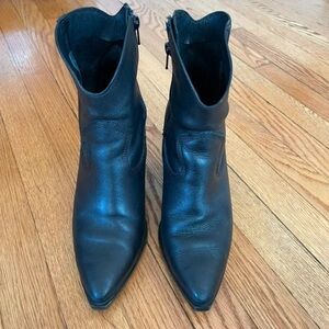 Steve Madden Black Ankle Boots